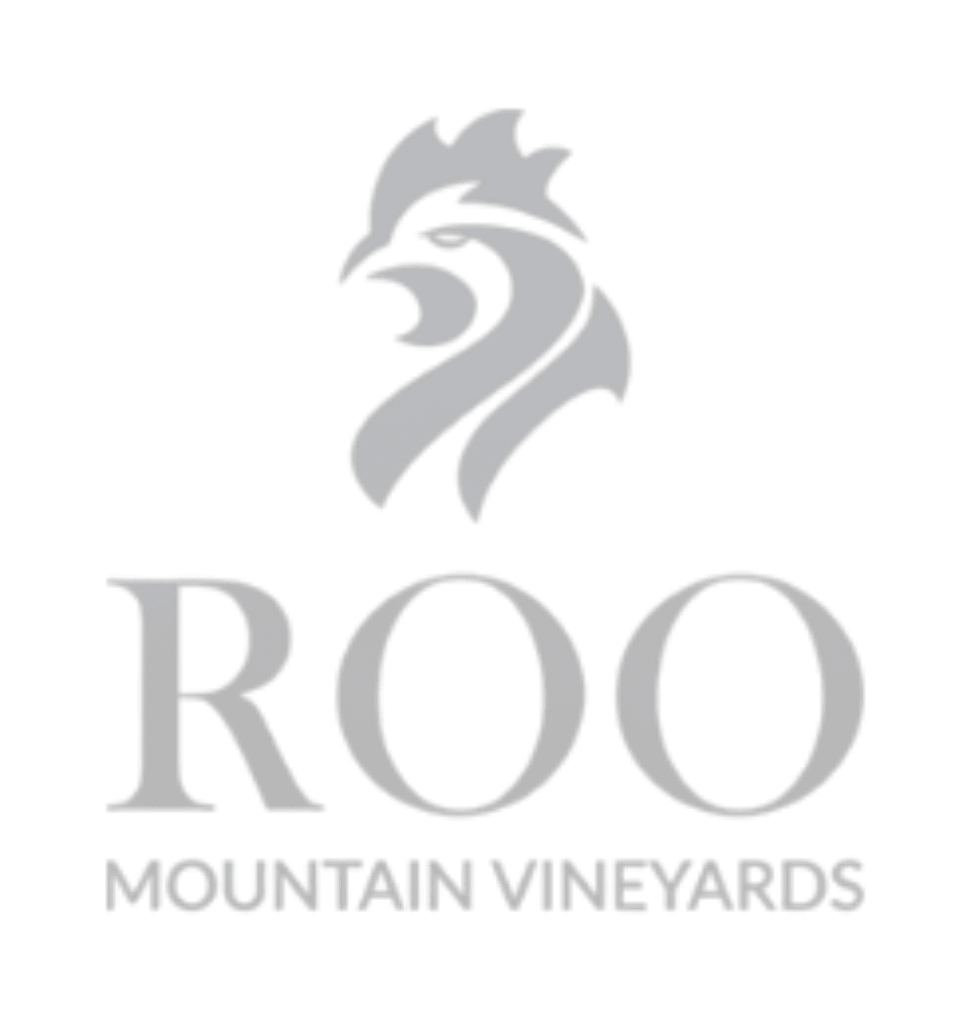 Roo Mountain Vineyards logo Ellijay Georgia winery near Blue Ridge Mountains cabin rental