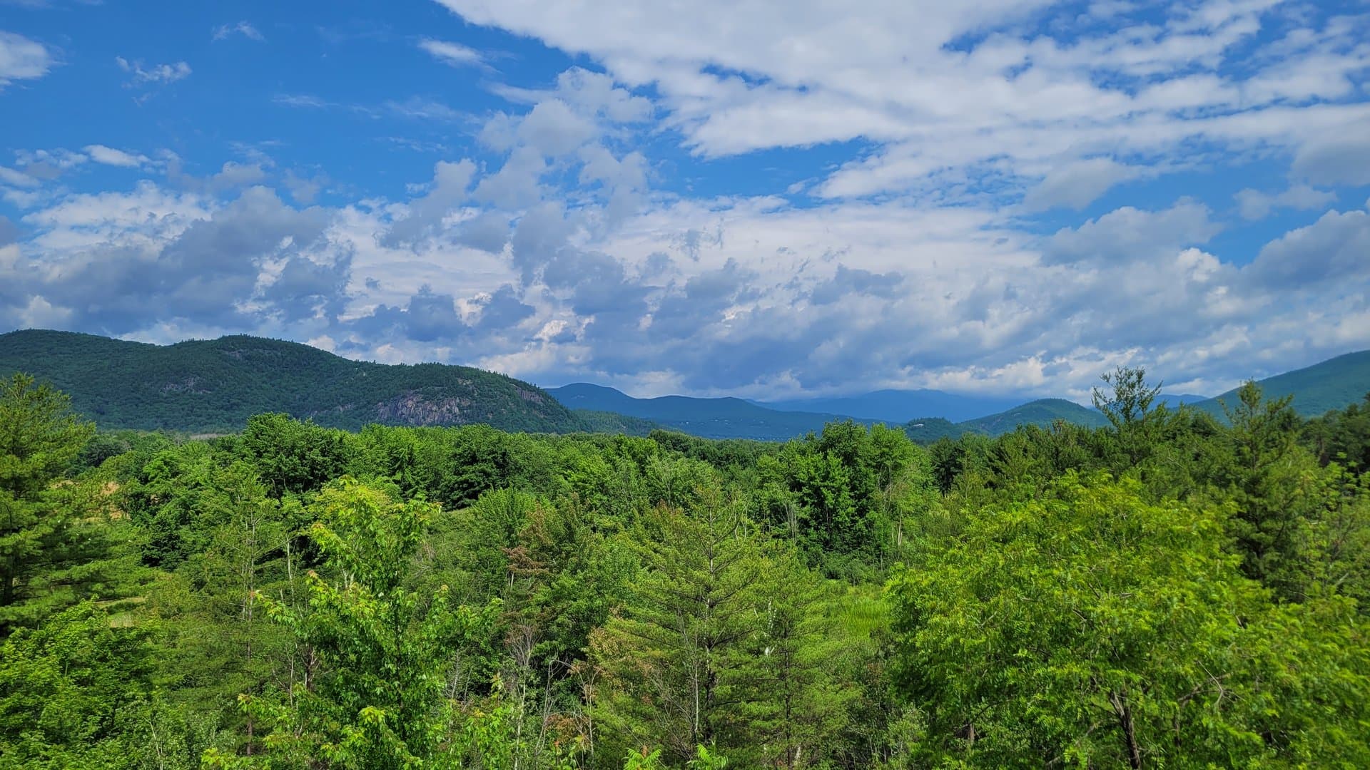 Scenic North Georgia Mountains landscape near Ellijay cabin rental Blue Ridge GA